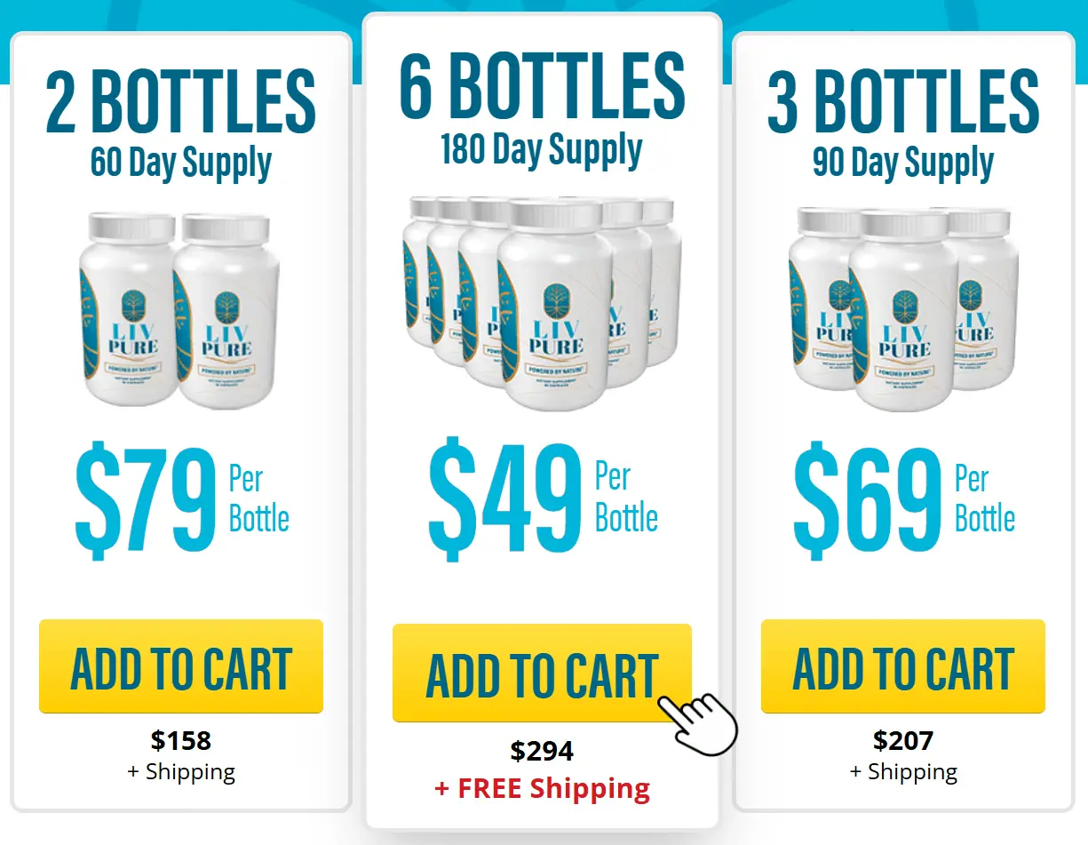 LivPure pricing label